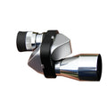 Compact aluminium alloy monocular telescope with 8x20mm lens, folding eye cup, and included cleaning cloth.