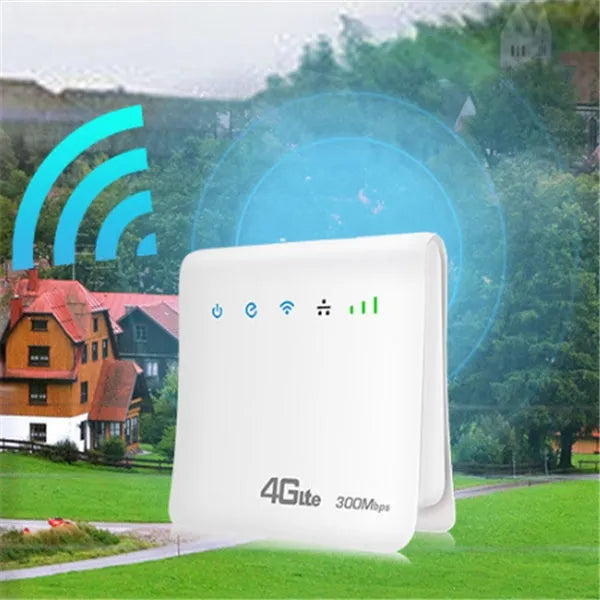 300Mbps 2.4G wireless home router with firewall support, compact 119x116x20mm size, Android compatible