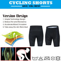 Men's black cycling shorts with mesh and Lycra construction for team cycling training