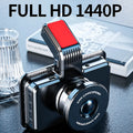 3-inch HD car DVR dashboard camera with dual lens for front and back vehicle recording