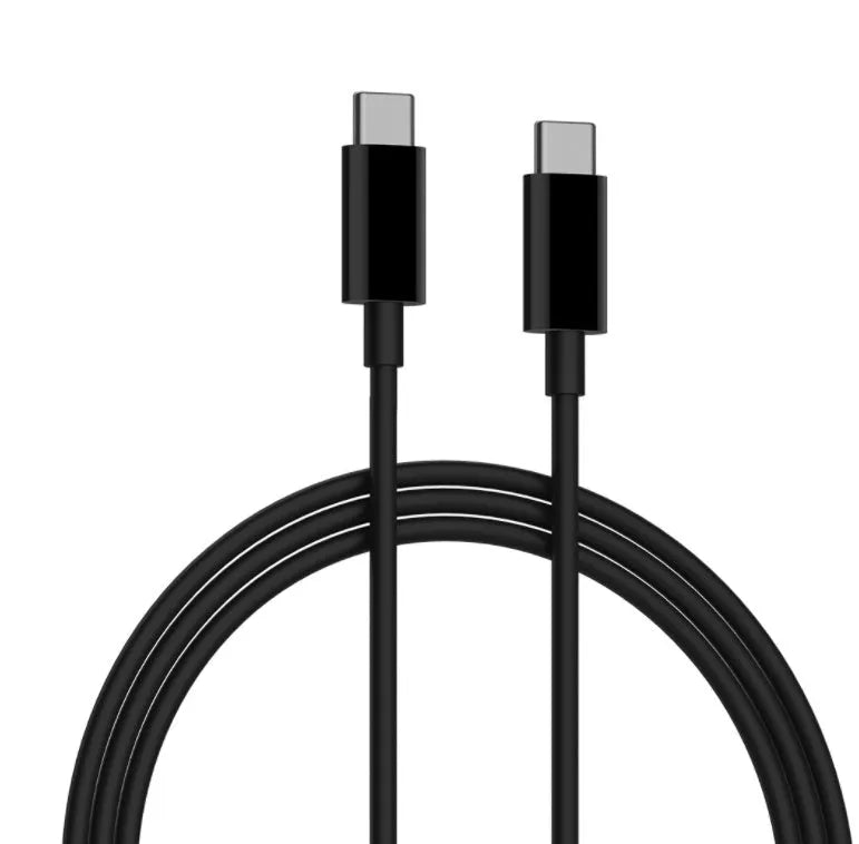 Black ZMI USB-C 65W laptop power adapter with compact design and notebook charging capability