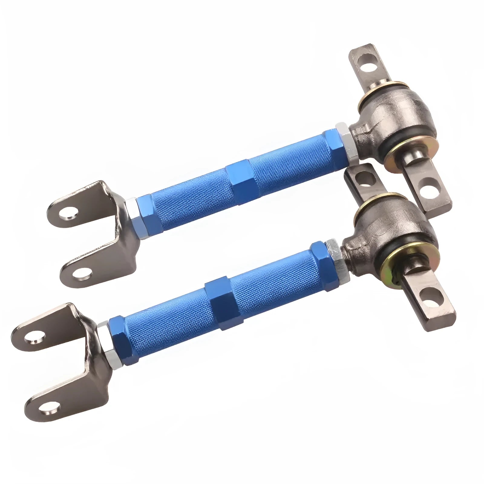 Blue aluminium alloy pull rod rear wheel recliner for Honda Civic EP3 ES bone suspension
