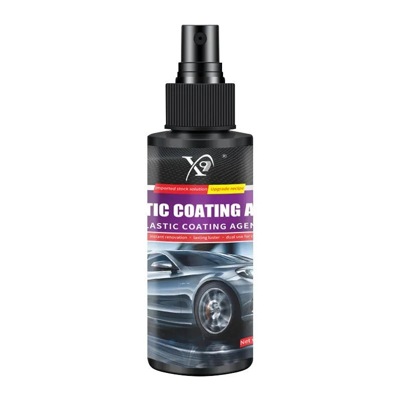 Plastic refurbishment agent bottle for car interior and exterior plastic coating, 30ml 50ml 100ml