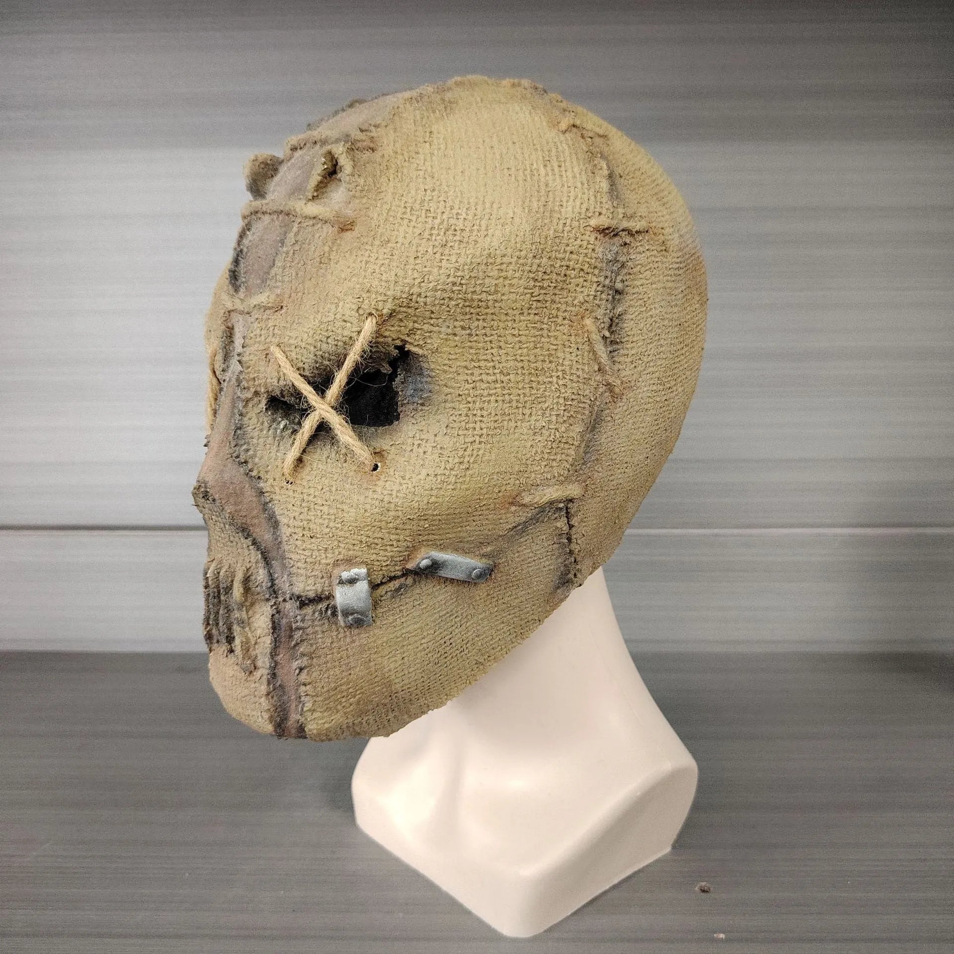 Latex scar skull horror mask head cover for Halloween costumes