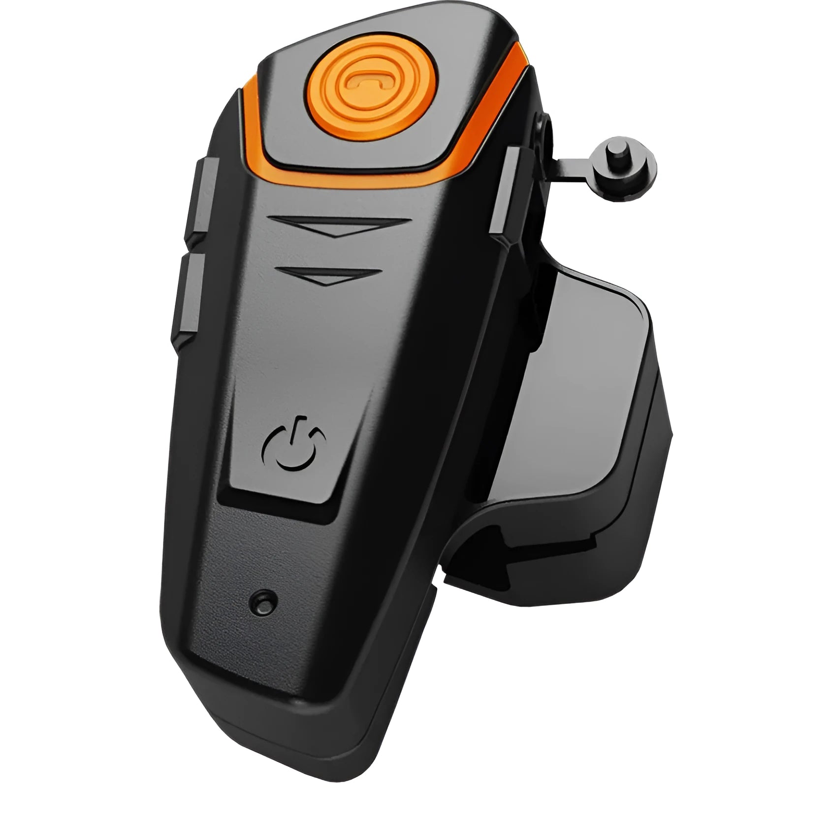 BT-S2 black Bluetooth motorcycle helmet intercom headset with button panel and 1000-metre range