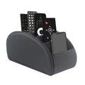 Modern simple leather storage box in multiple colours for remote controls stationery and cables
