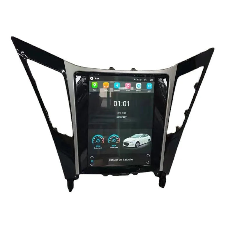 9.7-inch vertical Android car navigation system for Hyundai Sonata 2008 dashboard