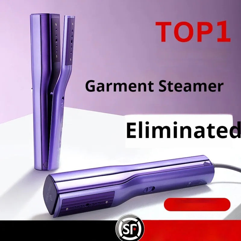 Handheld garment steamer with dual modes and AI temperature control, compact household pressing machine