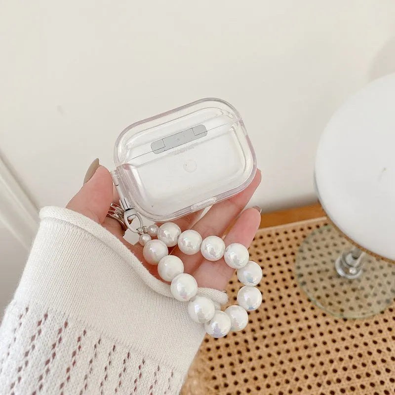 Simple white TPU protective case for Apple AirPods Pro, Pro 2, 2 and 3 earphone charging case