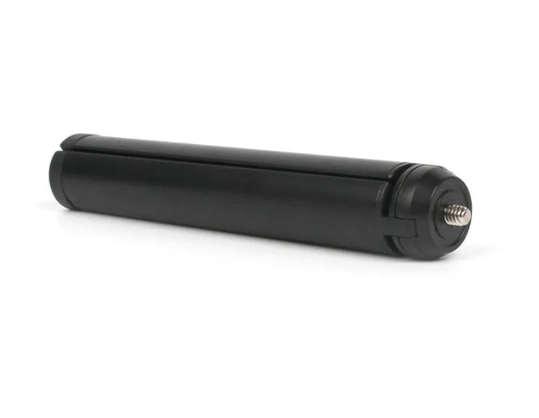 Black aluminium alloy tripod and handheld stabiliser for Apple iPhone mobile phones
