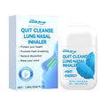 Quit Cleanse Lung nasal inhaler handheld device with 1.8ml natural herb formula