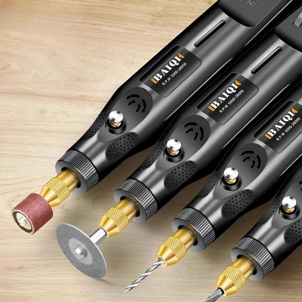 Small handheld right angle grinder for weld seam grinding with 12W motor and compact design