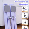 Multifunctional split supine board skiing machine integrated in Purple PP material 15x14x145mm