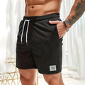 Summer corduroy sports pants with tied waist in yellow green blue khaki black army green beige coffee