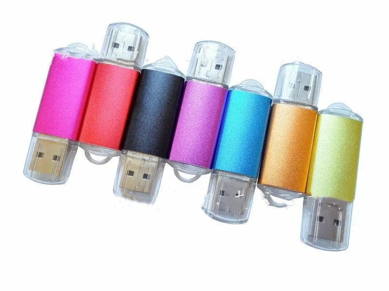 Software encryption lock USB dongle with metal shell in multiple colours including black blue gold green purple red rose red