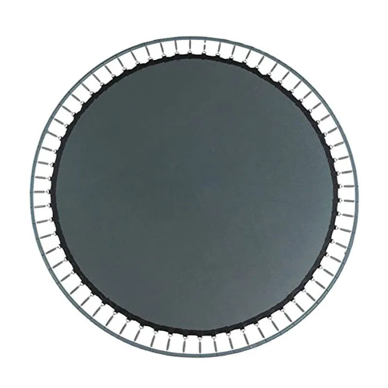 Round elastic trampoline bungee replacement fabric band with buttons for large outdoor indoor trampolines
