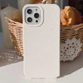 Biodegradable wheat straw fibre phone case for iPhone in multiple colour options.