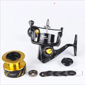 Metal boat spinning fishing reel CW5000 high speed ratio option for saltwater trolling