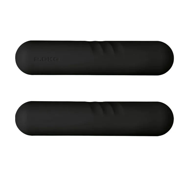 Silicone edged hand-drawn dumbbell stick fitness equipment in various colours