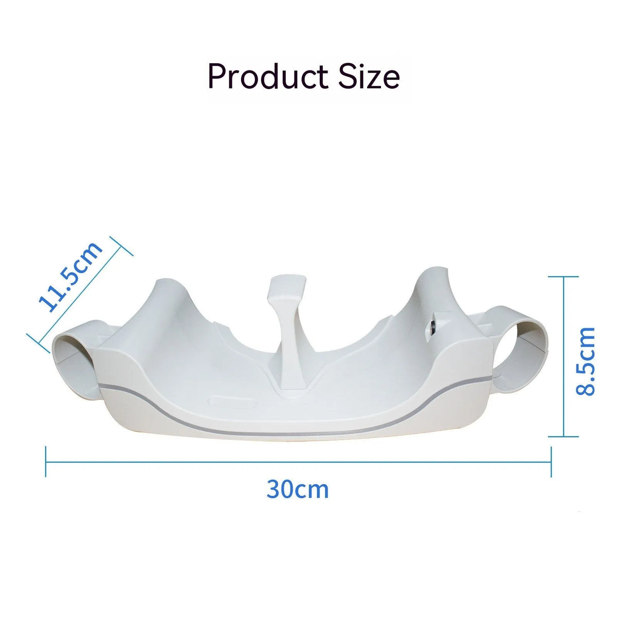 Milky white ABS wall-mounted charging set for Oculus Quest 2 handles with charger wire screw packing box