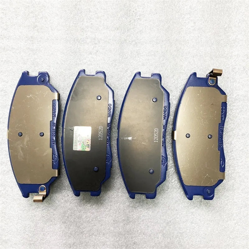 Aiteng Kyron Rester brake pad parts with codes 4813009A10 and 4813008BA0