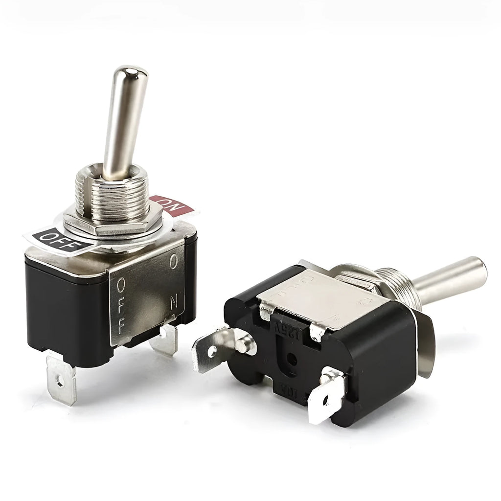 KN3A 101 2-leg 2-gear rocker arm toggle switch with Bakelite shell and silver contacts for automobile machinery