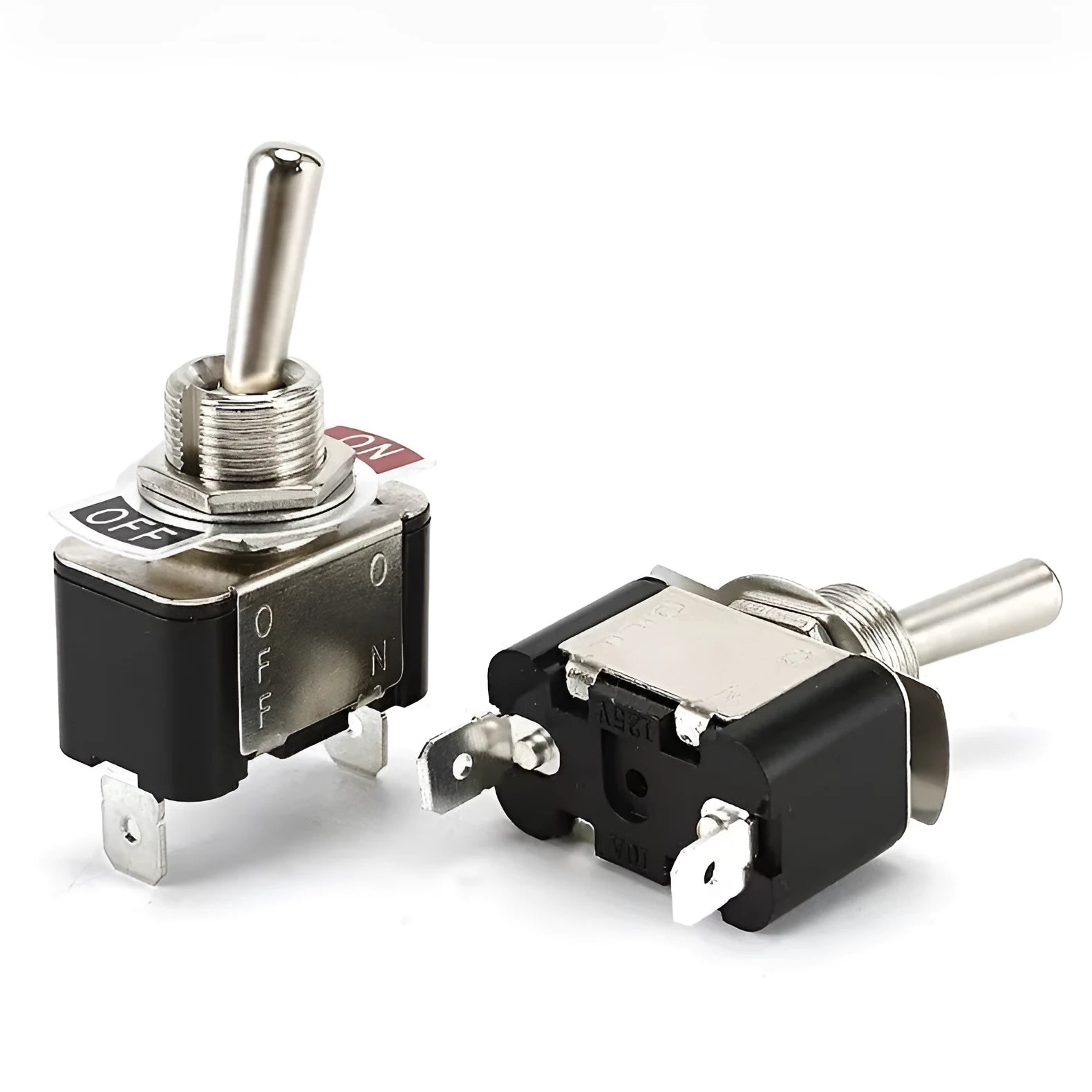 KN3A 101 2-leg 2-gear rocker arm toggle switch with Bakelite shell and silver contacts for automobile machinery