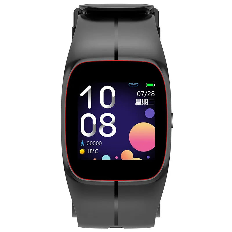 Smart Watch P20 black with TFT screen for blood oxygen heart rate blood pressure monitoring