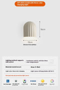 Modern wall lamp with metal ironwork and resin body, 220V, for corridor aisle bedside, in creamy white green or red.