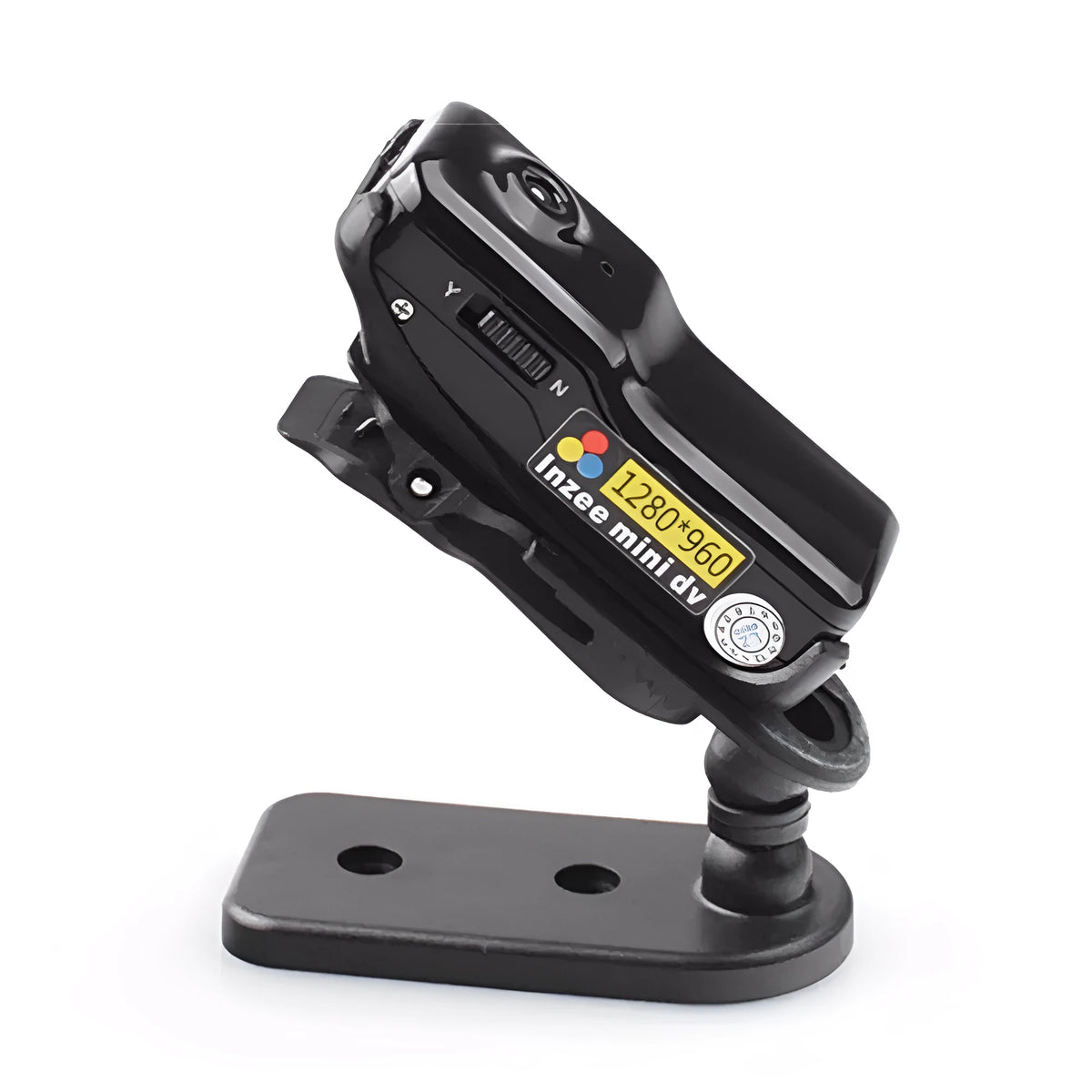 MD80 black mini DV digital camera with CMOS sensor, 1.3 megapixel, 480P video recorder