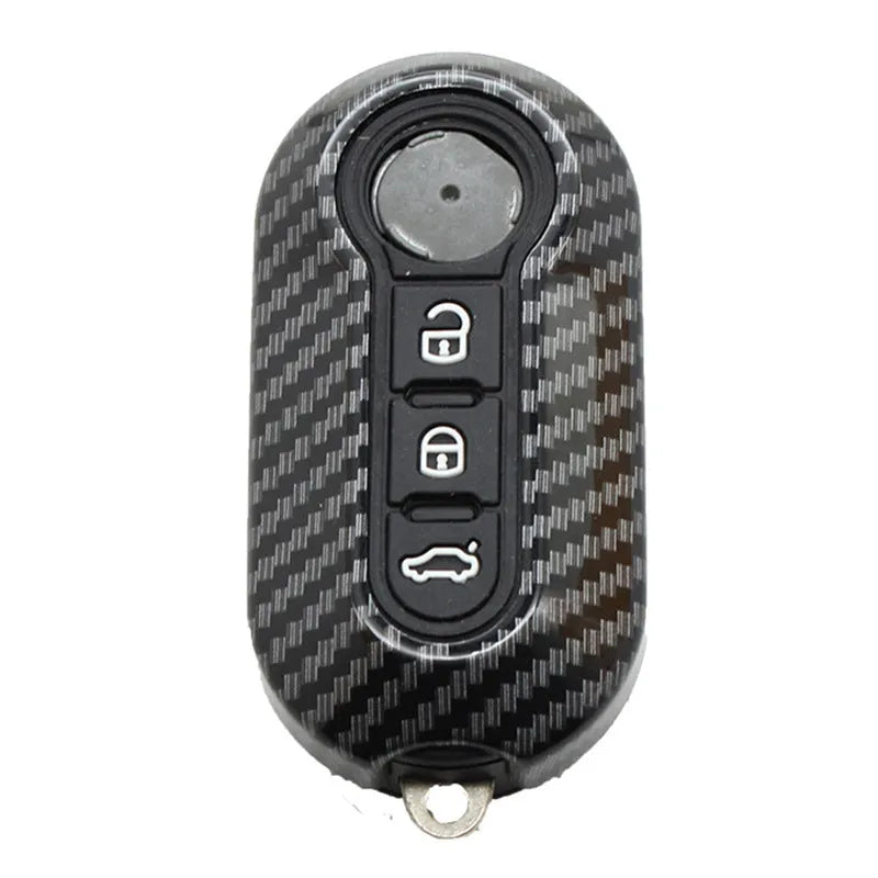 Fiat 500 Boyue Ottimo Viaggio car key replacement shell in ABS plastic