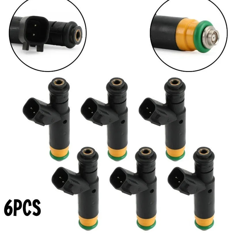 Black fuel injector for Ford F150 compatible with YR3E-A4A CM4881 CM4955
