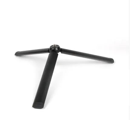 Black aluminium alloy tripod and handheld stabiliser for Apple iPhone mobile phones