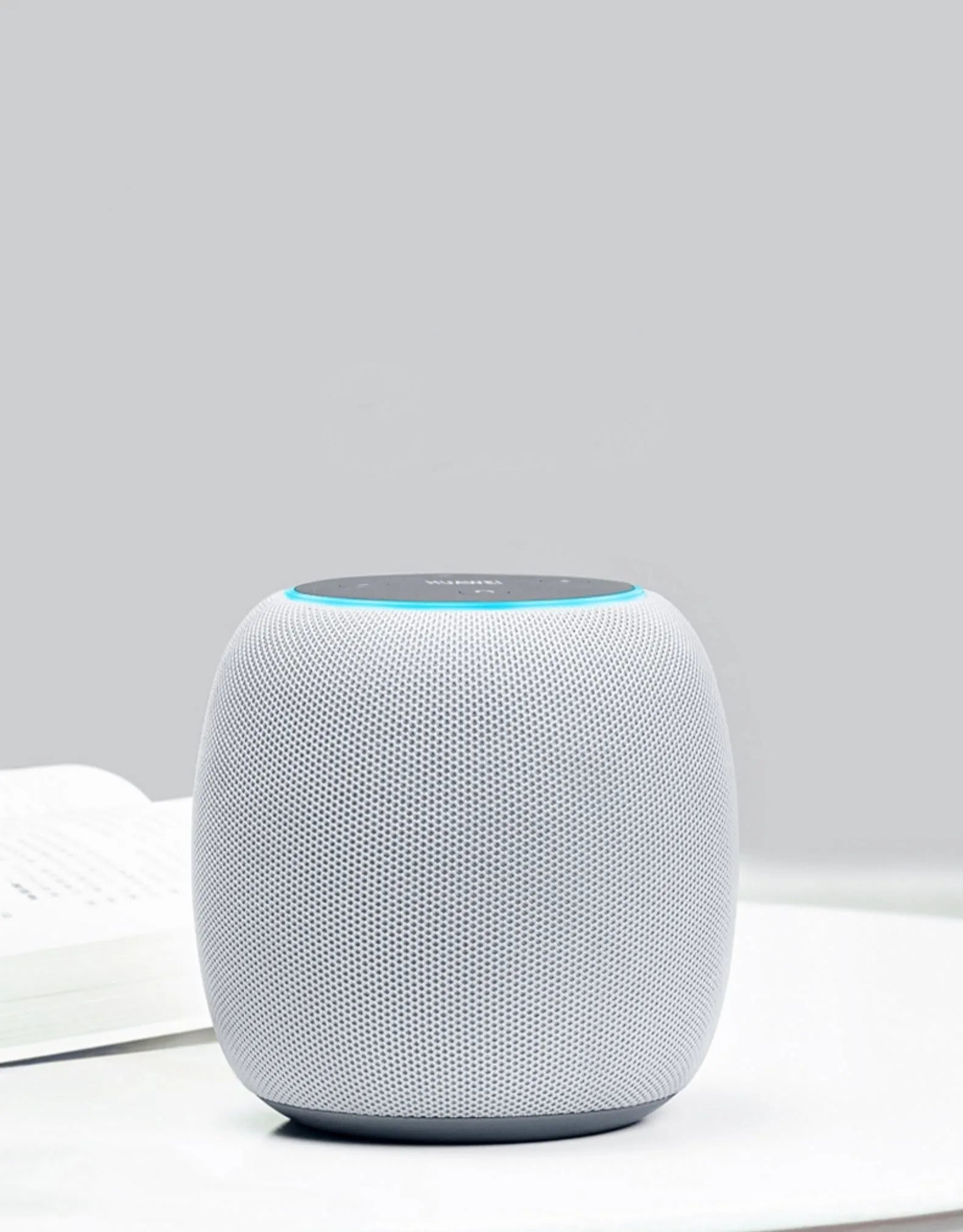 Mini AI smart speaker with 6 microphone array and Bluetooth 4.2 connectivity