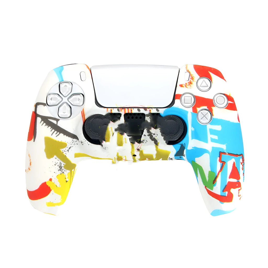 Camouflage pattern silicone case for Sony PS5 controller