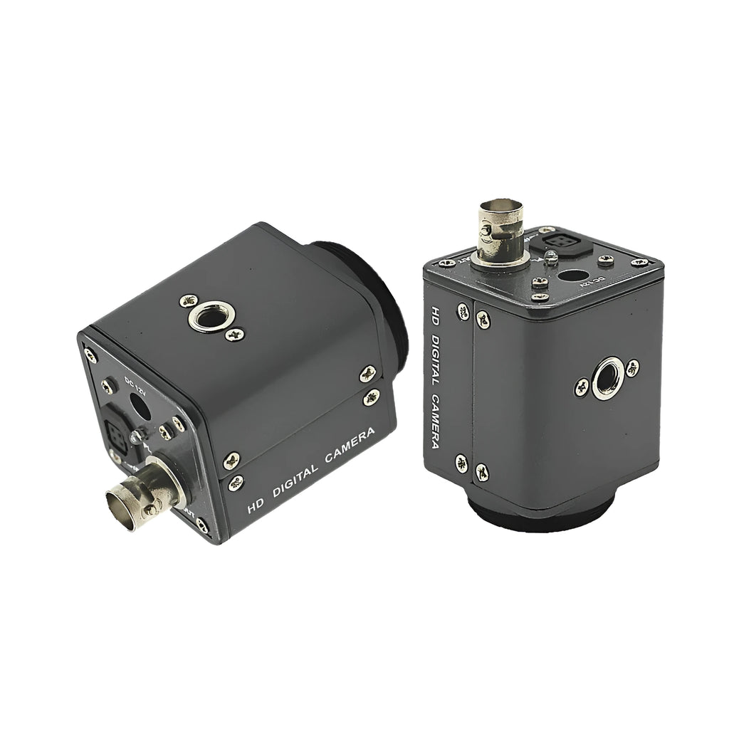 Hc-109 mini metal industrial microscope camera with gun-style body for close-up inspection