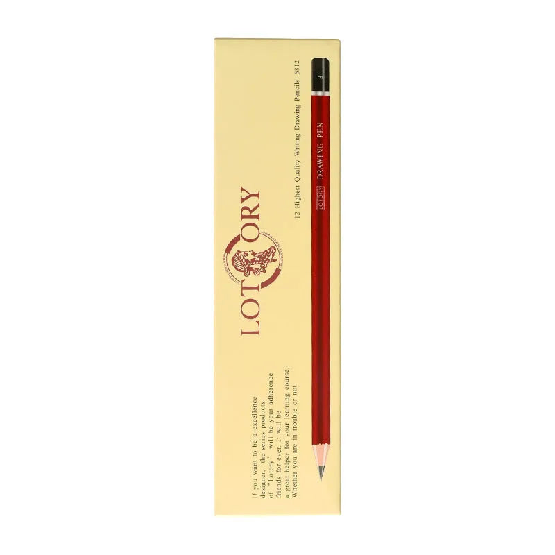 Children's professional charcoal sketching set with multiple pencil grades and drawing materials