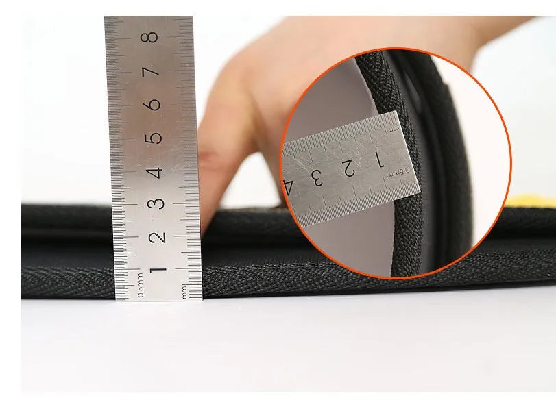 Nylon fitness weightlifting belt in black, red, or yellow for adult gym training
