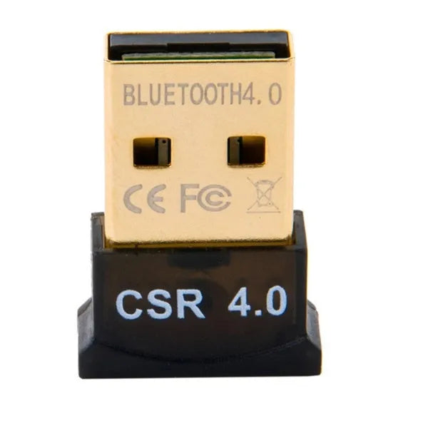 CSR4.0 Bluetooth adapter USB plug and play compact 26x15x7mm