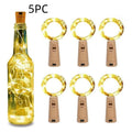 2m battery-powered LED copper wire string lights with PVC shell and steady warm glow