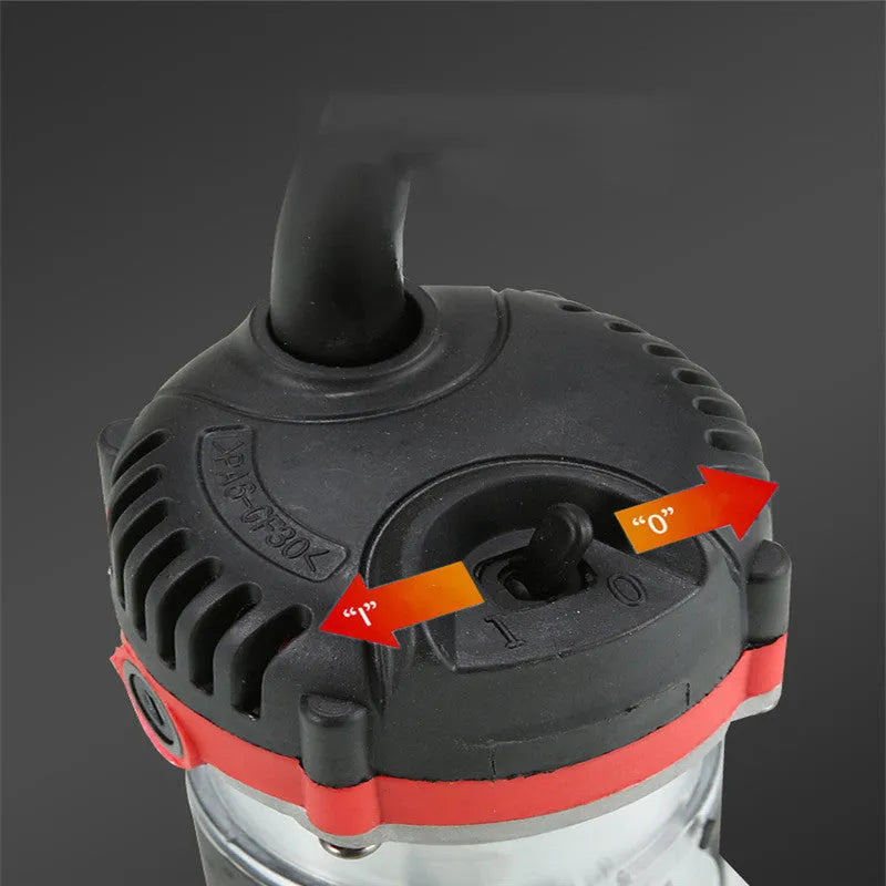 800W electric wood polishing trimmer with aluminium waterproof casing