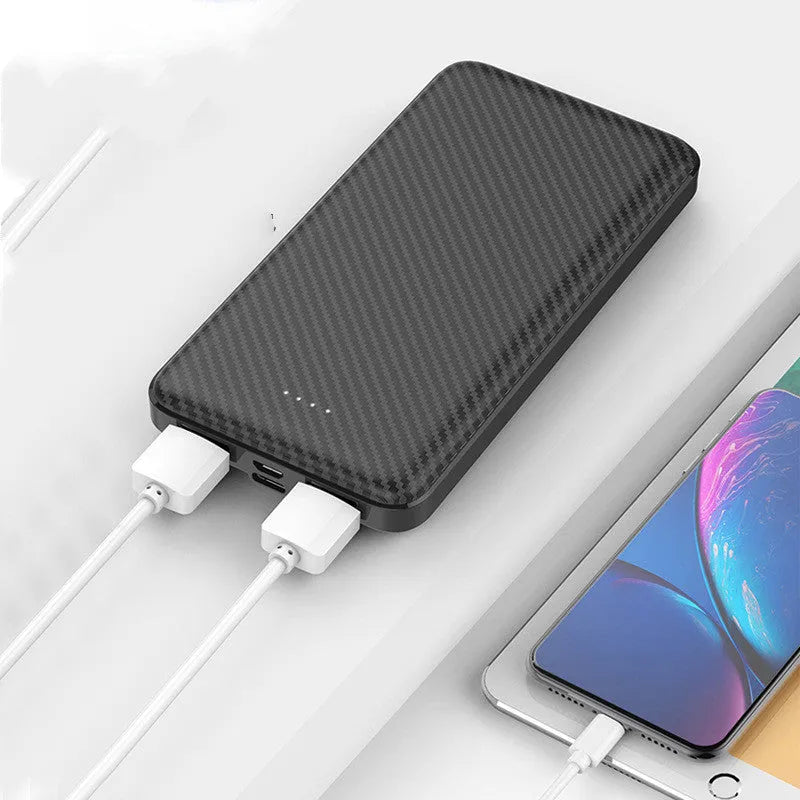 20,000mAh portable power bank with multiple USB ports in various colour options