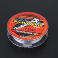 100-metre spool of transparent high-horsepower nylon fishing line for sea and freshwater rod fishing
