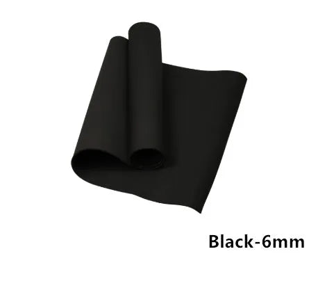 4mm thick EVA yoga mat in multiple colours with anti-skid surface measuring 173 by 61 centimetres