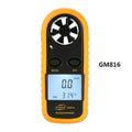 Biaozhi orange digital portable wind speed measuring instrument handheld anemometer