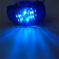 Round LED signal light for truck trailer boat, 12V 24V, available in red yellow white blue green