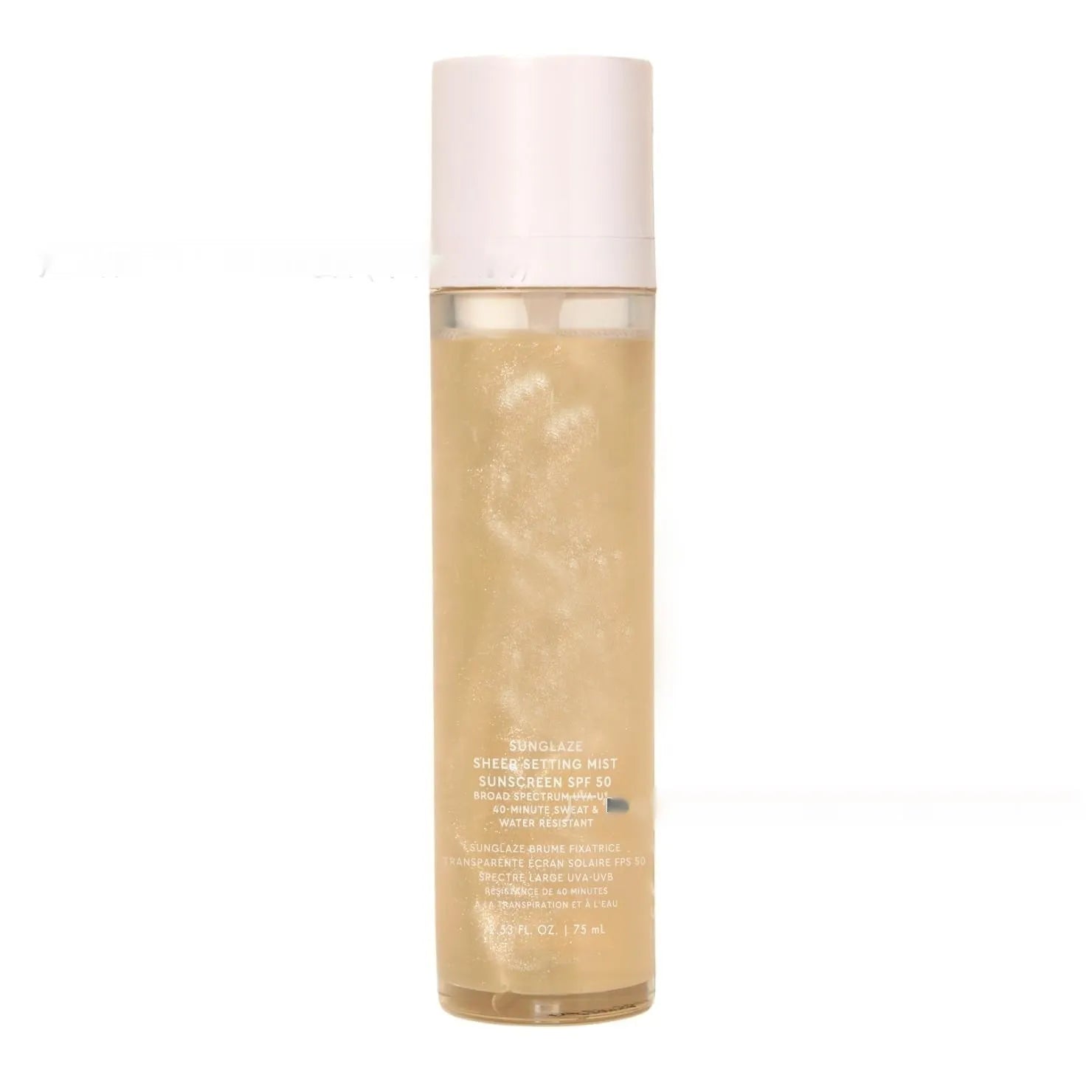 75ml makeup refreshing spray bottle with moisturising and nourishing light texture formula.