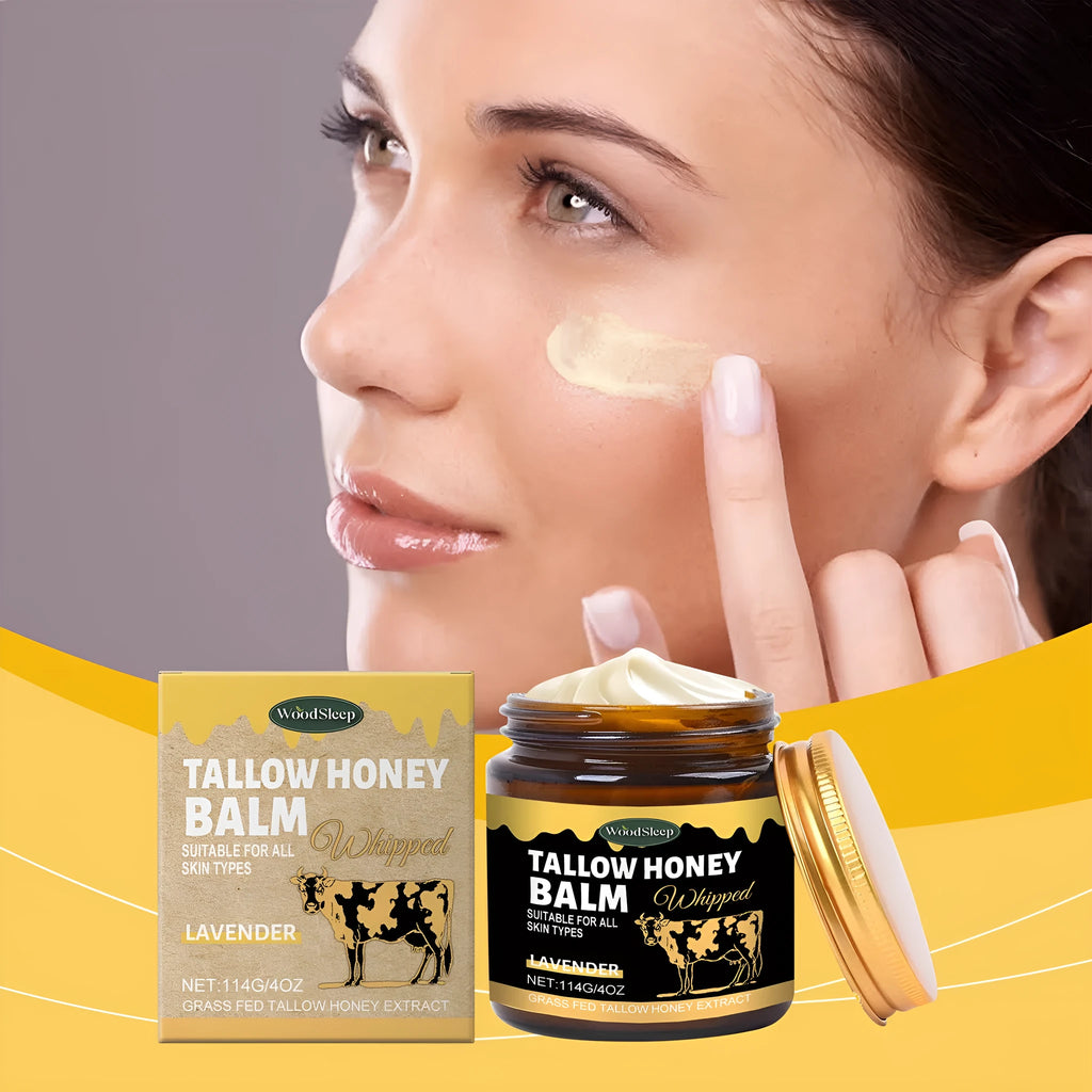 114g jar of Butter Skin Cream with honey and lavender extract for face and body moisturising