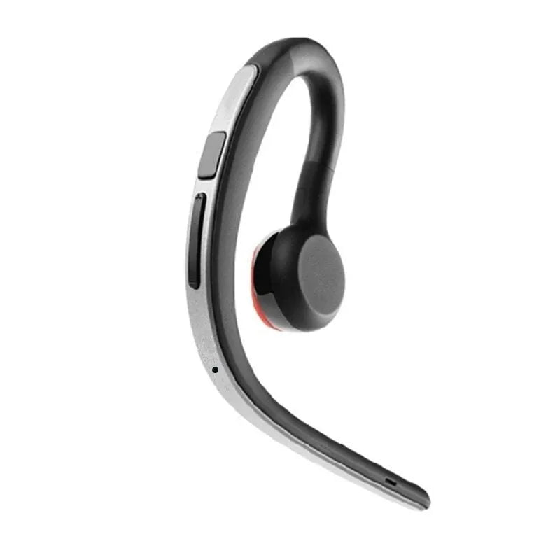 Handsfree Bluetooth headset with mic, adjustable earhook, CVC 6.0 noise cancelling, Gold or Silver colour option.