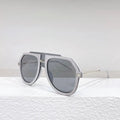 Women's black leopard print large frame sunglasses with elliptical shape and retro style
